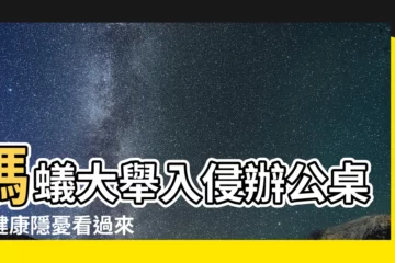 【辦公桌有螞蟻】螞蟻大舉入侵辦公桌！健康隱憂看過來