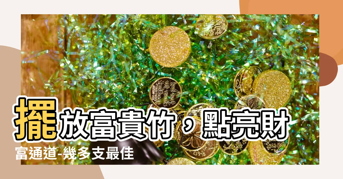 【富貴竹要擺幾多支】擺放富貴竹，點亮財富通道-幾多支最佳?