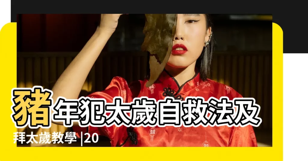 豬年犯太歲自救法及拜太歲教學 |2019 |豬年犯太歲自救法及拜太歲教學 |【2019豬犯太歲怎麼化解】