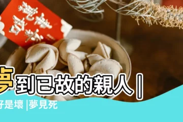【夢見過世的父親帶自己走】夢到已故的親人 |是好是壞 |夢見死去長輩帶走親人是什麼意思 |