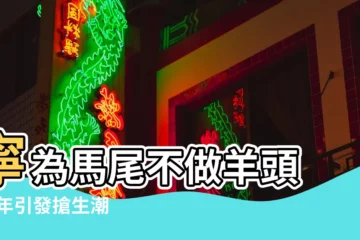 【羊年8月22日生的小孩】寧為馬尾不做羊頭 |羊年引發搶生潮 |1967年8月22日出生時間看命運 |