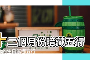 【12月五行】十二個月份暗藏五行！你的生日屬哪五行？火命金命？
