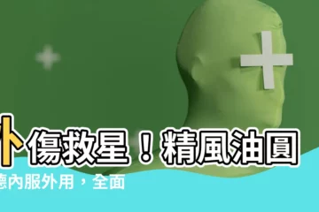 【精風油 圓正德】外傷救星！精風油圓正德內服外用，全面呵護好健康
