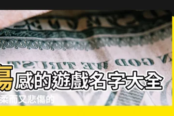 【遊戲名字女生憂傷】傷感的遊戲名字大全 |温柔而又悲傷的ID |超級傷感的遊戲名字 |