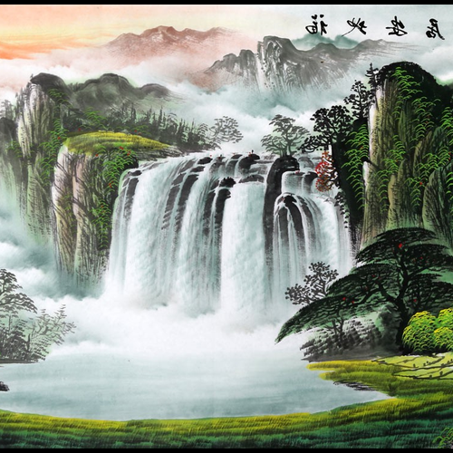3、無火無水五行應該掛什麼樣的風水畫?