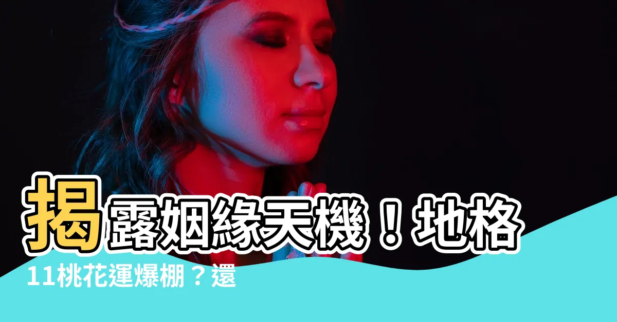 【地格11】揭露姻緣天機！地格11桃花運爆棚？還是註定孤家寡人？