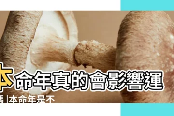 【本命年的前一年運氣十分不好】本命年真的會影響運勢嗎 |本命年是不是就一定會倒黴 |本命年頭一年災説明什麼 |
