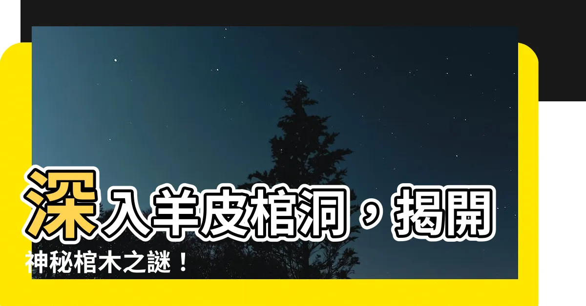 【羊皮洞棺材】深入羊皮棺洞，揭開神秘棺木之謎！
