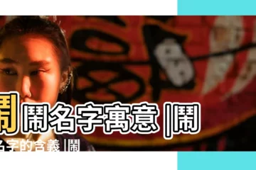 【鬧鬧寓意的什麼意思】鬧鬧名字寓意 |鬧鬧名字的含義 |鬧的意思 |