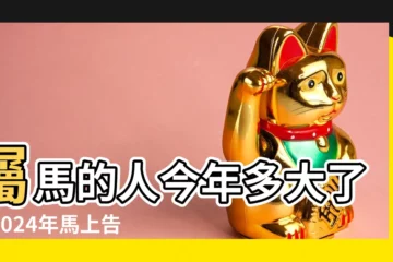 【屬馬今年幾歲】屬馬的人今年多大了？2024年馬上告訴你！