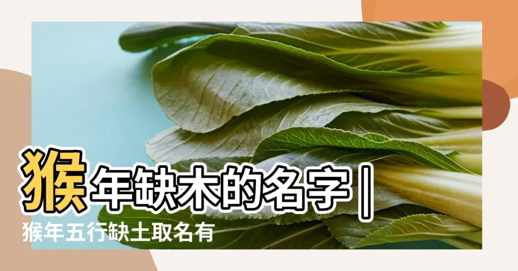 猴年缺木的名字 |猴年五行缺土取名有哪些名字推薦 |五行缺土缺木 |【猴年缺木缺土取名大全】