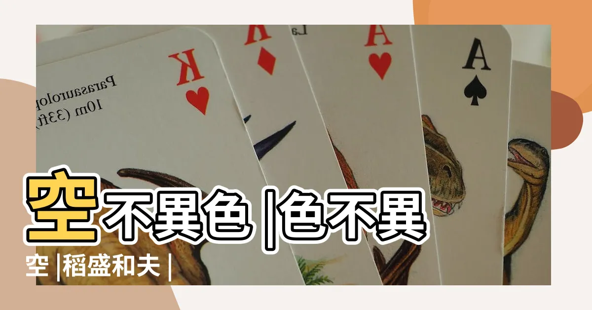 【心法 意思】空不異色 |色不異空 |稻盛和夫 |