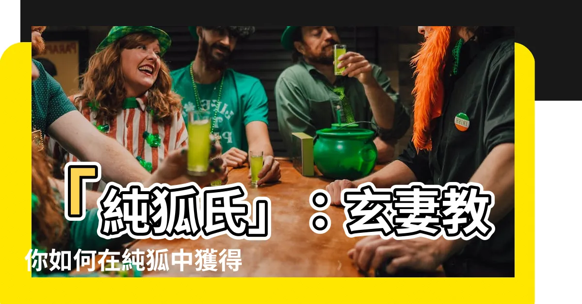 【純狐氏】「純狐氏」：玄妻教你如何在純狐中獲得最佳遊戲體驗