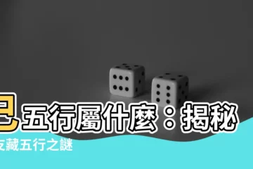 【巳五行】巳五行屬什麼：揭秘地支藏五行之謎