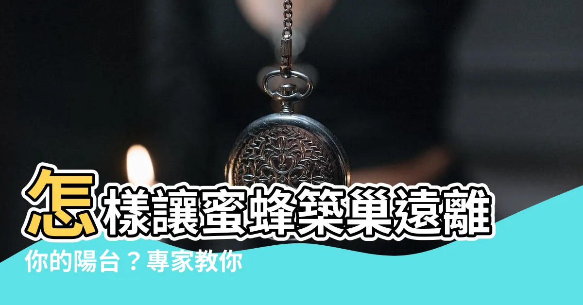 【蜜蜂陽台築巢】怎樣讓蜜蜂築巢遠離你的陽台？專家教你最佳防蜂策略！