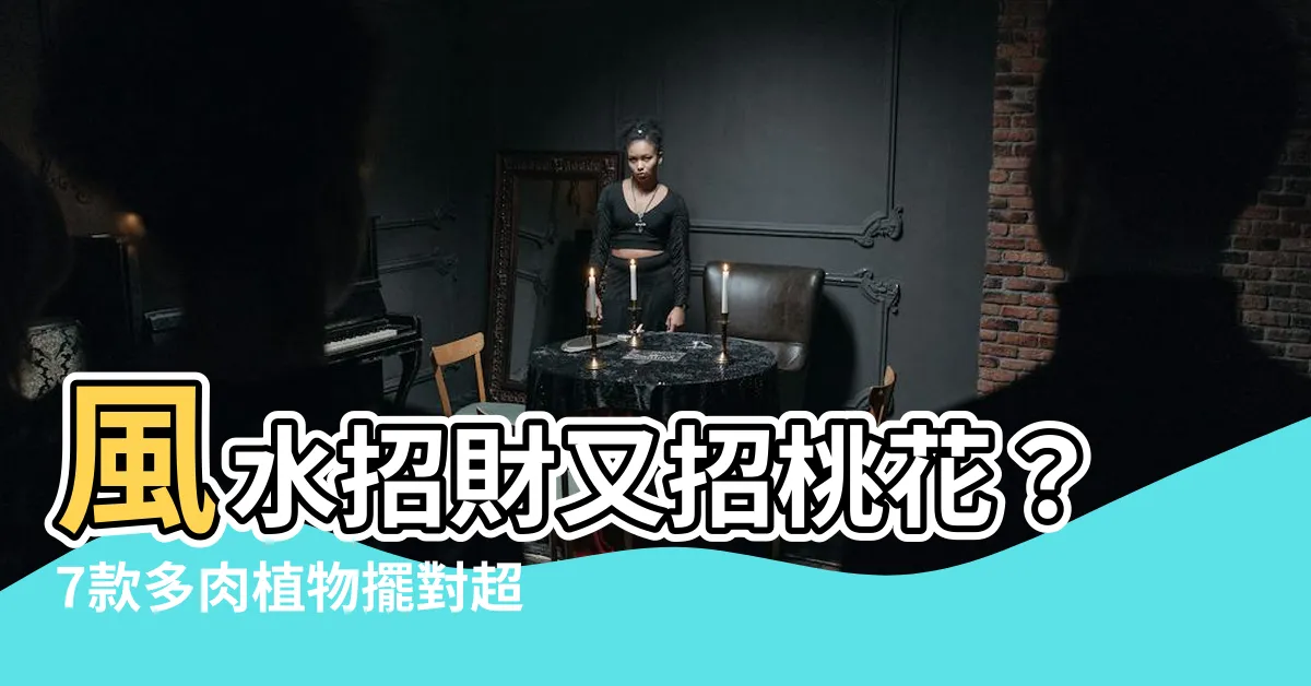 【風水多肉植物】風水招財又招桃花？7款多肉植物擺對超靈驗！