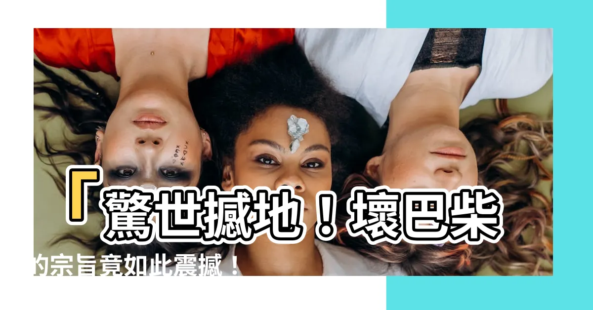 【壞巴柴的宗旨是什麼】「驚世撼地！壞巴柴的宗旨竟如此震撼！你絕對想不到！」