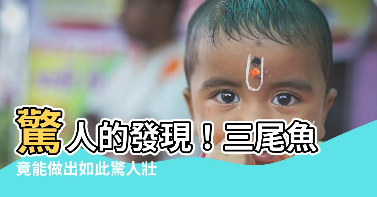 【魚】驚人的發現！三尾魚竟能做出如此驚人壯舉