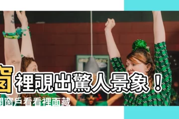 【窗裡有什麼？】窗裡覗出驚人景象！打開窗户看看裡面藏了什麼？