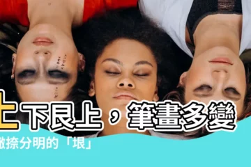 【土艮】土下艮上，筆畫多變又撇捺分明的「垠」字解析