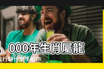 【2000年五行屬什麼】2000年生肖屬龍，五行缺什麼？給你最完整的解答！