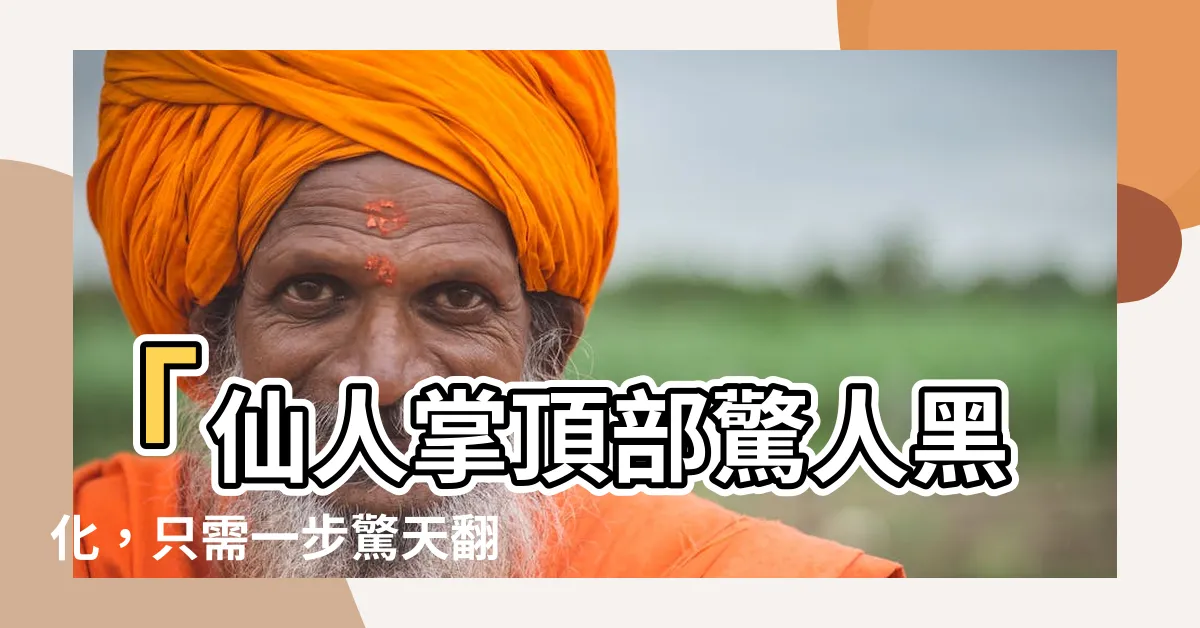 【仙人掌頂部發黑】「仙人掌頂部驚人黑化，只需一步驚天翻盤，奇蹟發生！」