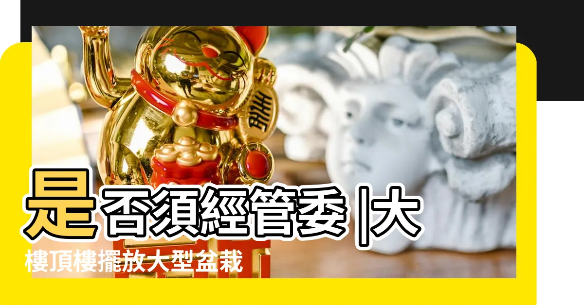 【公寓頂樓擺放盆栽】是否須經管委 |大樓頂樓擺放大型盆栽 |如何排除老舊公寓住户私自在頂樓空間放置盆栽 |