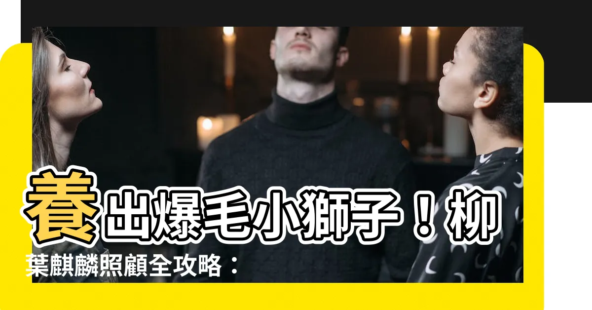 【柳葉麒麟照顧】養出爆毛小獅子！柳葉麒麟照顧全攻略：新手也能輕鬆上手