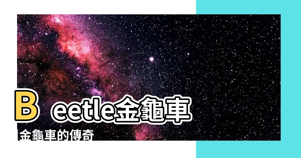 【金龜車 二手】Beetle金龜車 |金龜車的傳奇 |經典的Volkswagen |