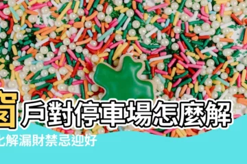 【窗户對停車場】窗户對停車場怎麼解？化解漏財禁忌迎好運！