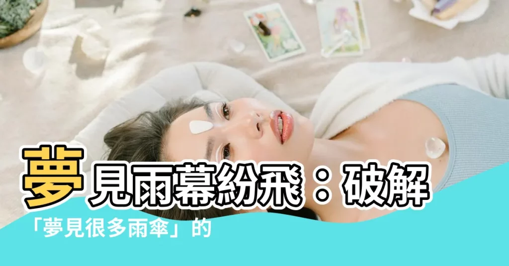 【夢見很多雨傘】夢見雨幕紛飛：破解「夢見很多雨傘」的隱晦徵兆