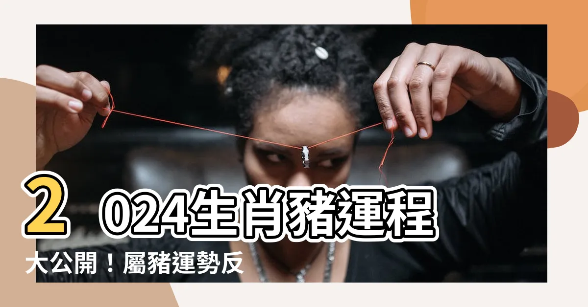 【2024生肖豬】2024生肖豬運程大公開！屬豬運勢反覆，危機中孕育機會！