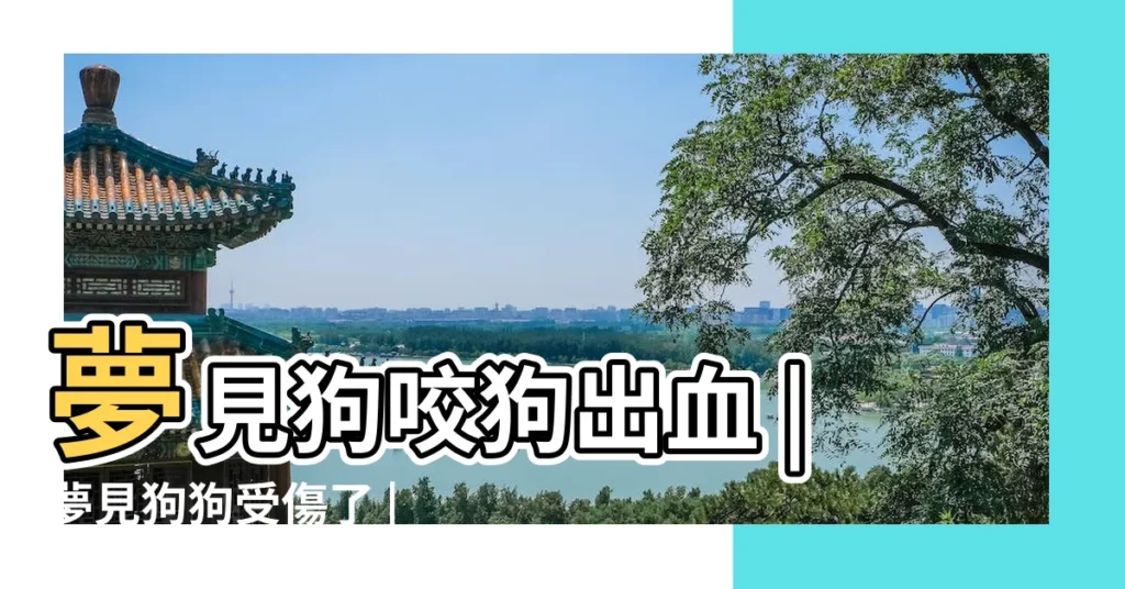 夢見狗咬狗出血 |夢見狗狗受傷了 |夢見狗咬狗 |【夢見狗咬狗如何化解】
