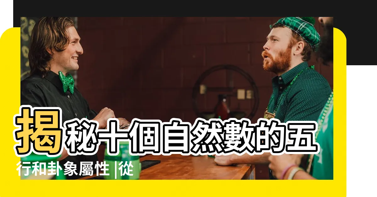 【舒字五行】揭秘十個自然數的五行和卦象屬性 |從甲乙木到壬癸水的五行解析 |易學思想在現代社會的應用 |