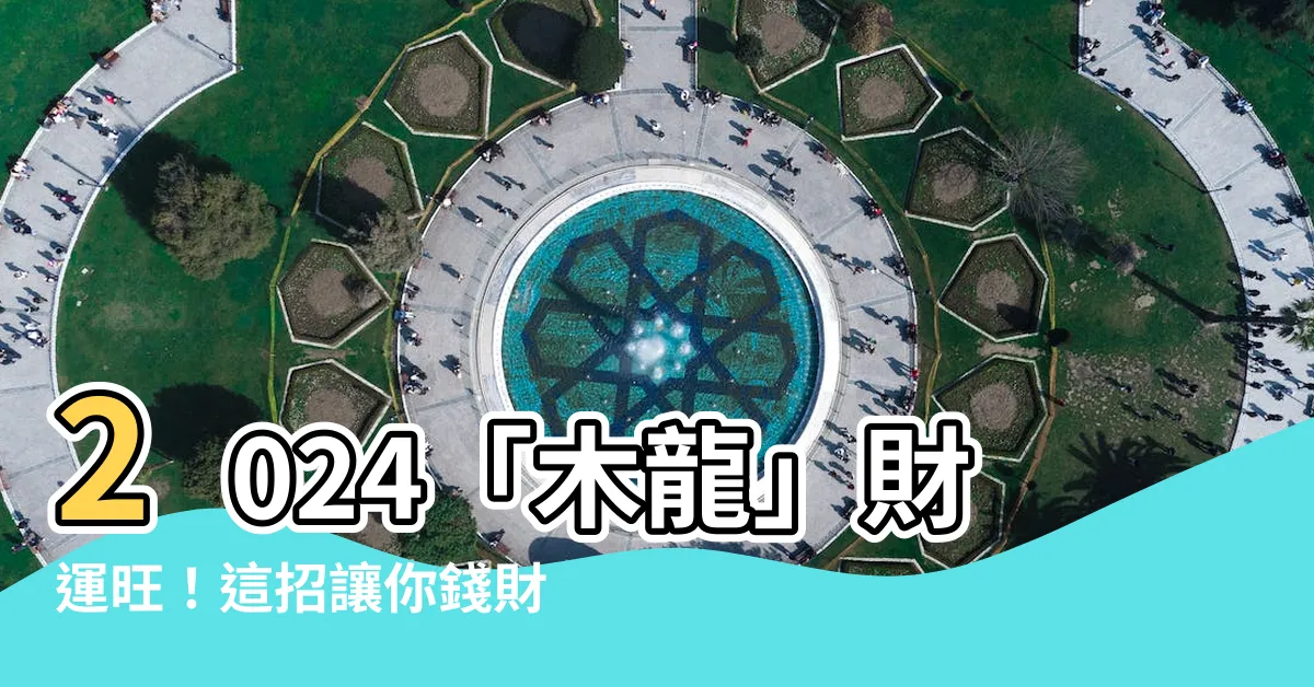 【木龍】2024「木龍」財運旺！這招讓你錢財滾滾來！