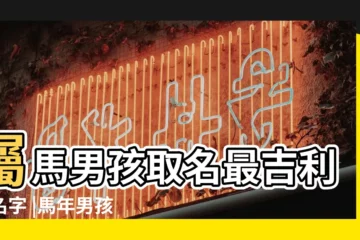 【馬年男孩有什麼好聽的名字】屬馬男孩取名最吉利的名字 |馬年男孩子名字大全 |馬年男寶寶起名大全屬馬男孩名字最佳字 |