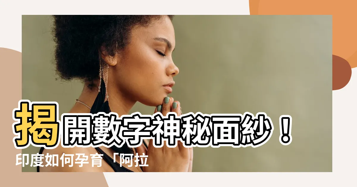 【數字的起源】揭開數字神秘面紗！印度如何孕育「阿拉伯數字」之源