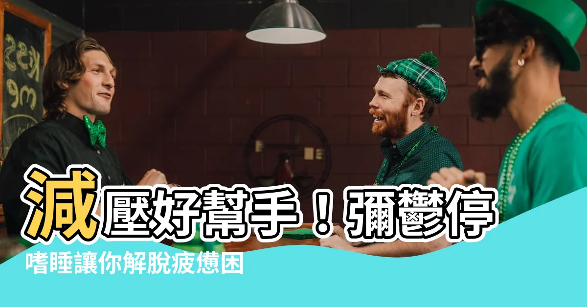 【彌鬱停嗜睡】減壓好幫手！彌鬱停嗜睡讓你解脱疲憊困擾