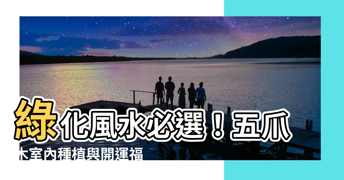 【五爪木風水】綠化風水必選！五爪木室內種植與開運福利，點綴居家招財兼顧