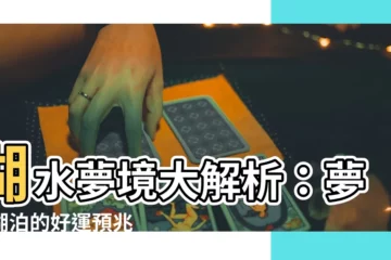 【夢到湖】湖水夢境大解析：夢到湖泊的好運預兆