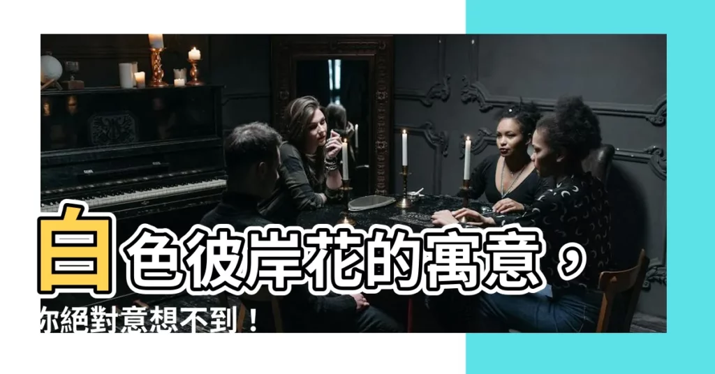 【白色彼岸花寓意】白色彼岸花的寓意，你絕對意想不到！