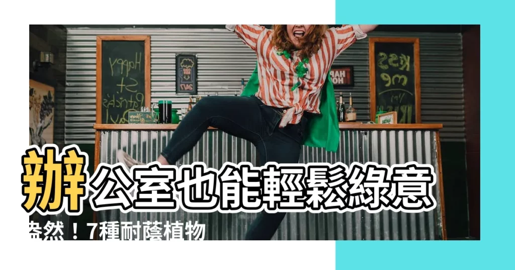 【耐蔭植物】辦公室也能輕鬆綠意盎然！7種耐蔭植物讓你擺脱光線憂鬱