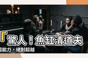 【魚缸清道夫】「驚人！魚缸清道夫的超能力，絕對超越你的期待！」