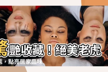 【老虎地毯】驚艷收藏！絕美老虎地毯，點亮居家品味