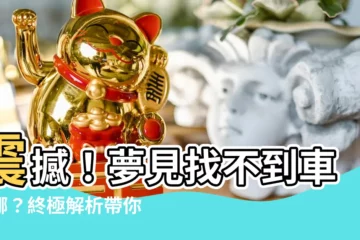 【夢見找不到車停哪】震撼！夢見找不到車停哪？終極解析帶你找到真相
