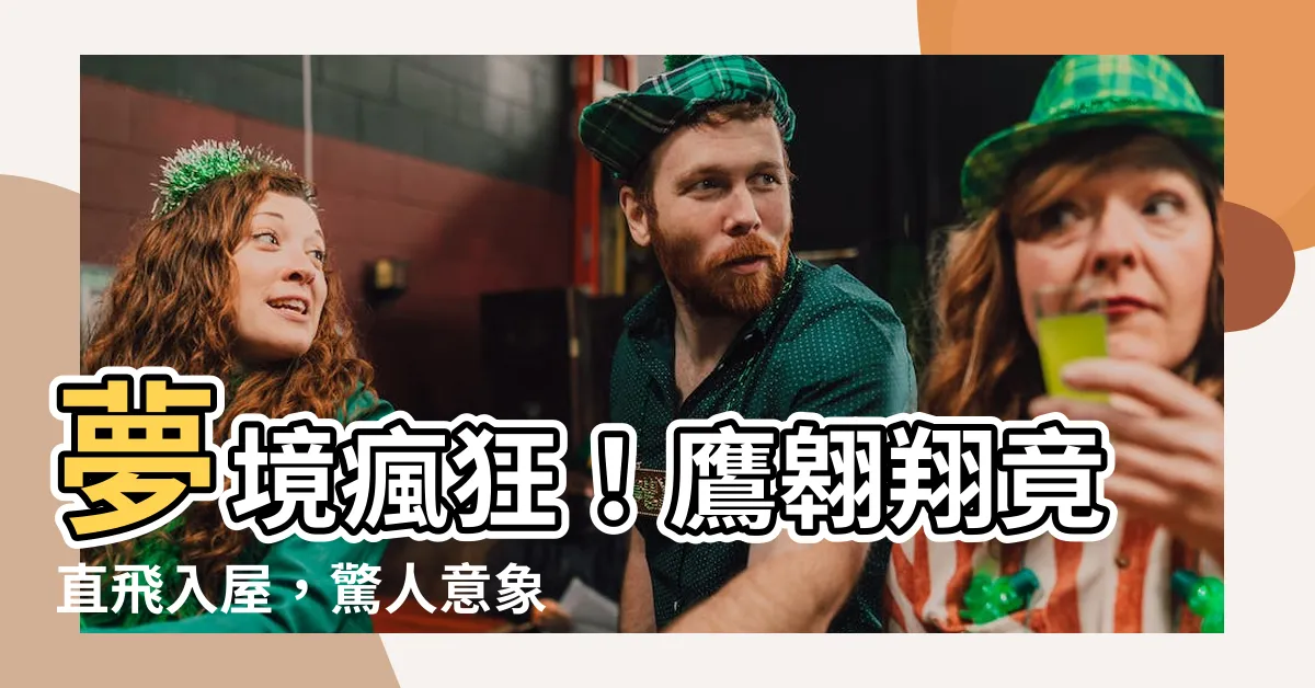 【夢見鷹入屋】夢境瘋狂！鷹翱翔竟直飛入屋，驚人意象將你帶入奇幻世界！