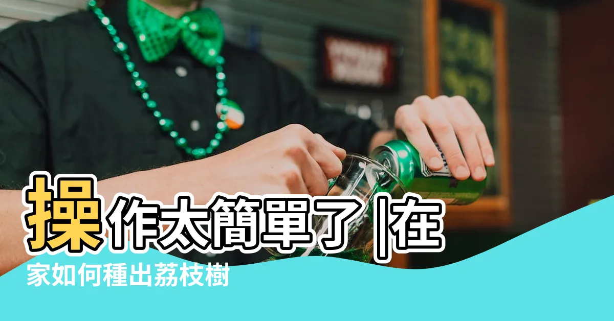 【種荔枝樹】操作太簡單了 |在家如何種出荔枝樹 |荔枝種植的氣候 |