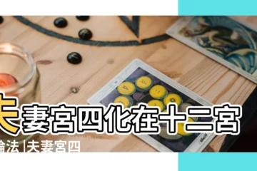 【流年夫妻宮三合四化】夫妻宮四化在十二宮之論法 |夫妻宮四化 |十二人事宮四化與夫妻宮的關係和互動 |