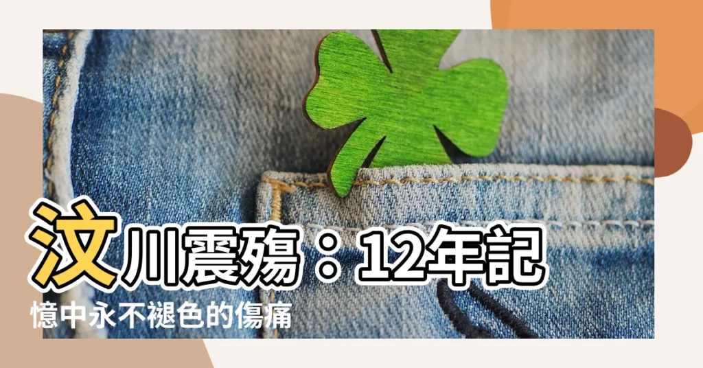 【汶川地震】汶川震殤：12年記憶中永不褪色的傷痛