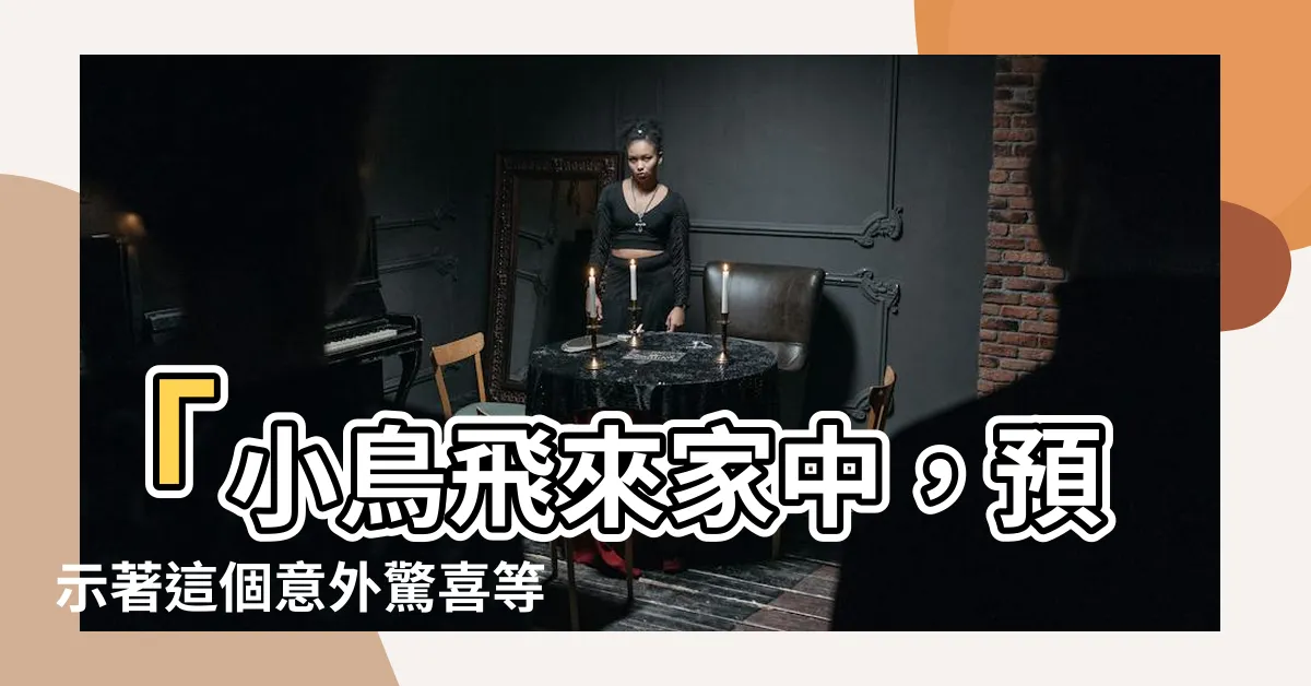 【鳥飛來家裡】「小鳥飛來家中，預示著這個意外驚喜等著你！」